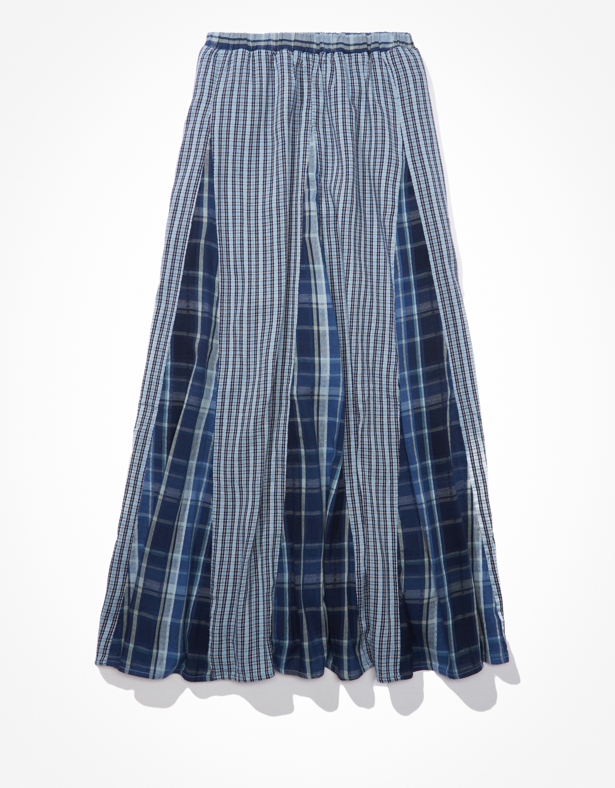 Ae high waisted plaid mini outlet skirt