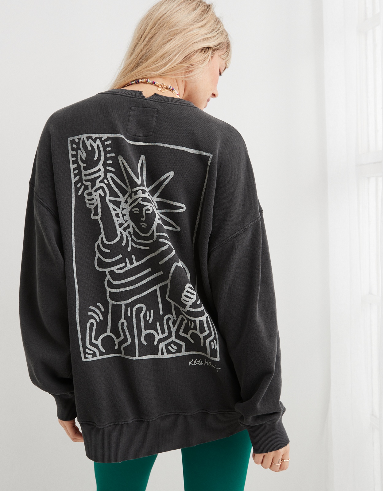 Aerie The Chill Cozy Crew Sweatshirt