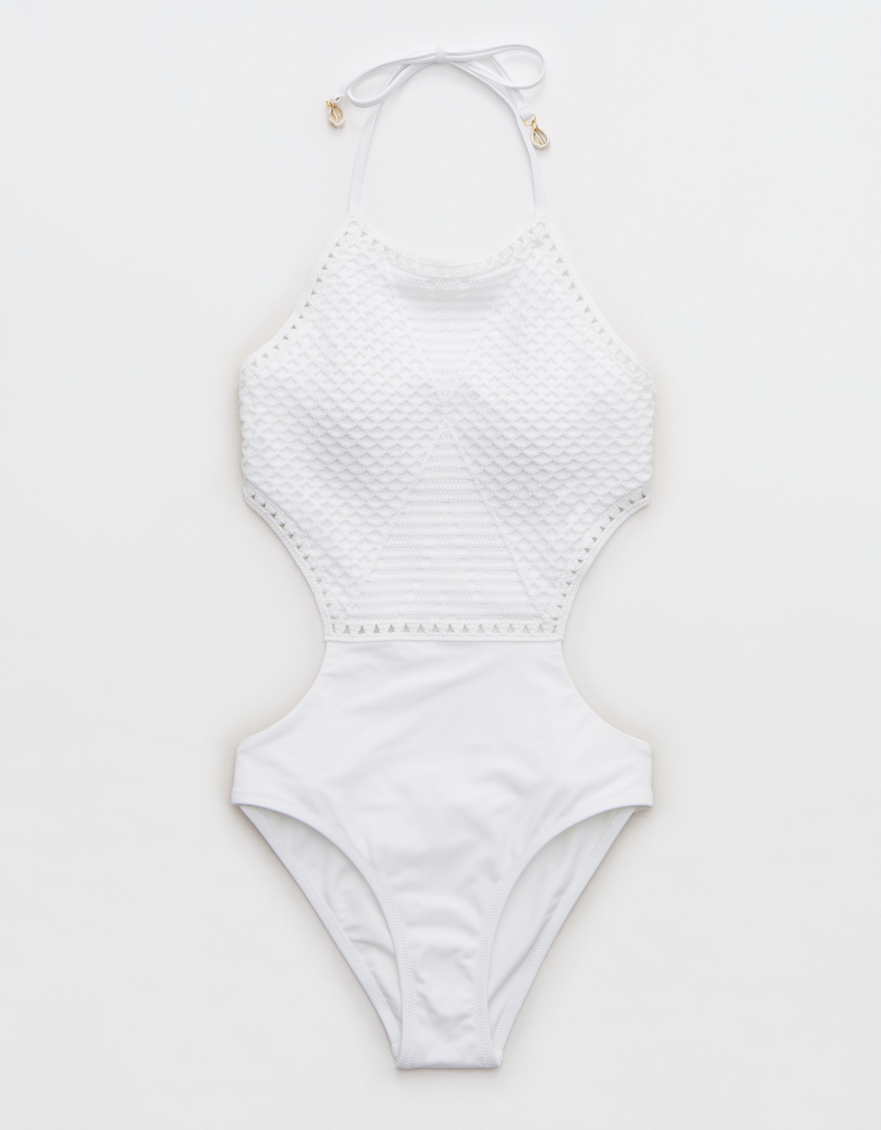 Aerie crochet one piece swimsuit online