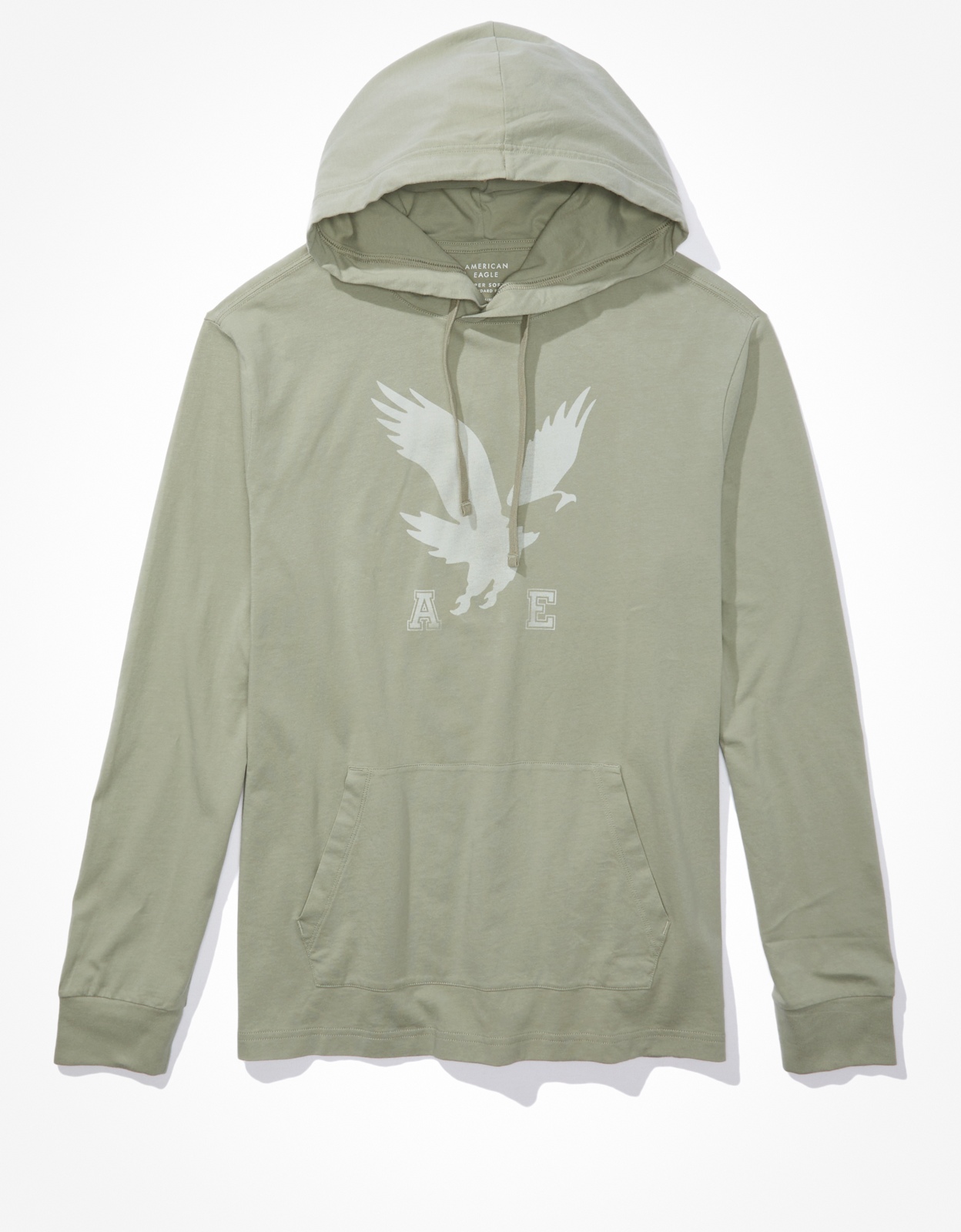 American eagle green hoodie hotsell