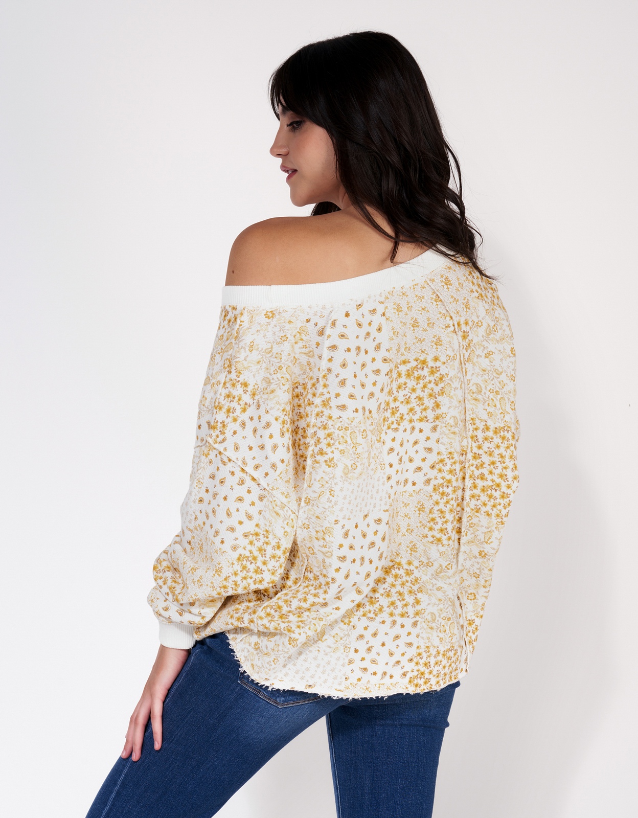 Shop AE Off the Shoulder Sweater online American Eagle