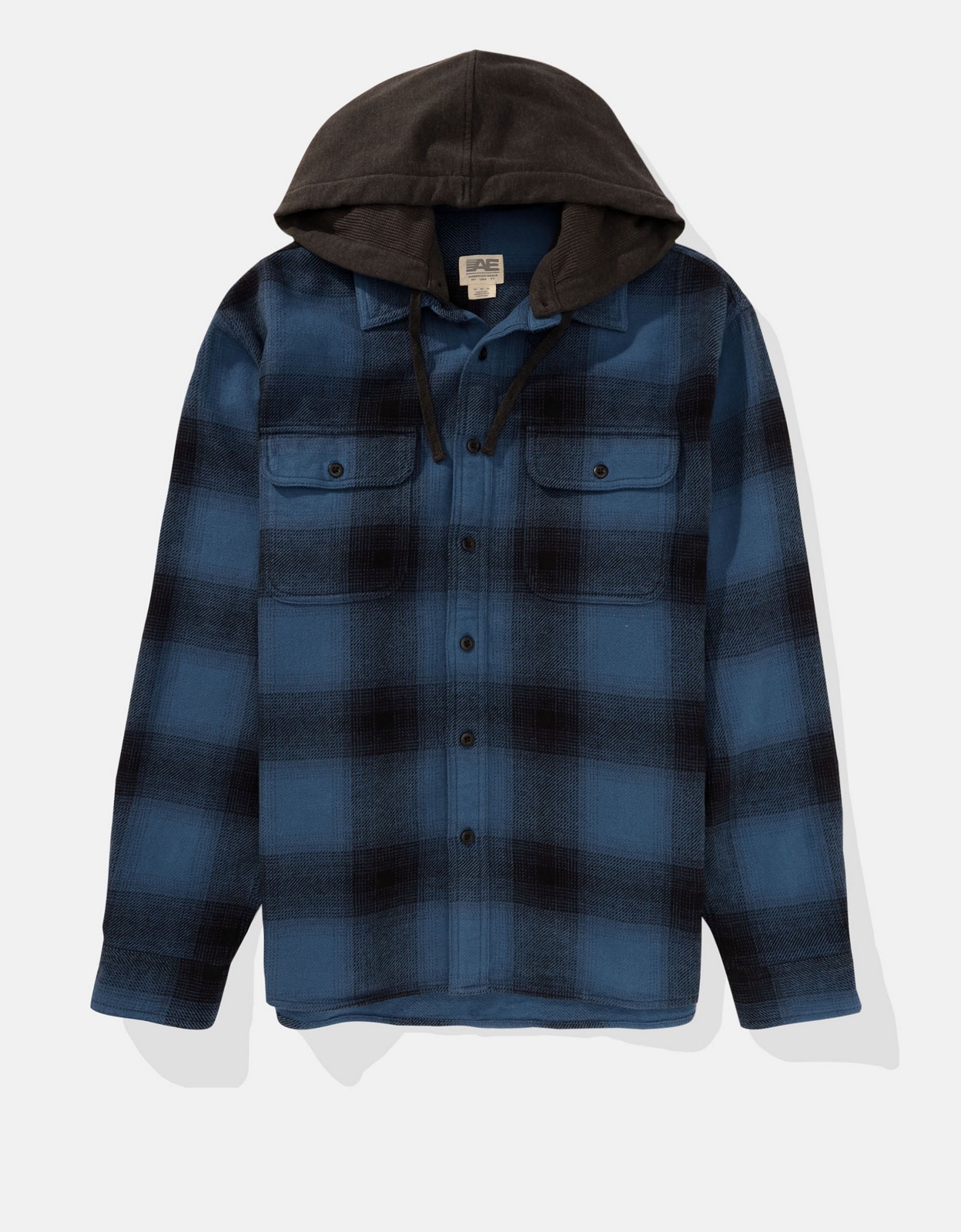 Buy AE Super Soft Hooded Flannel online American Eagle Outfitters