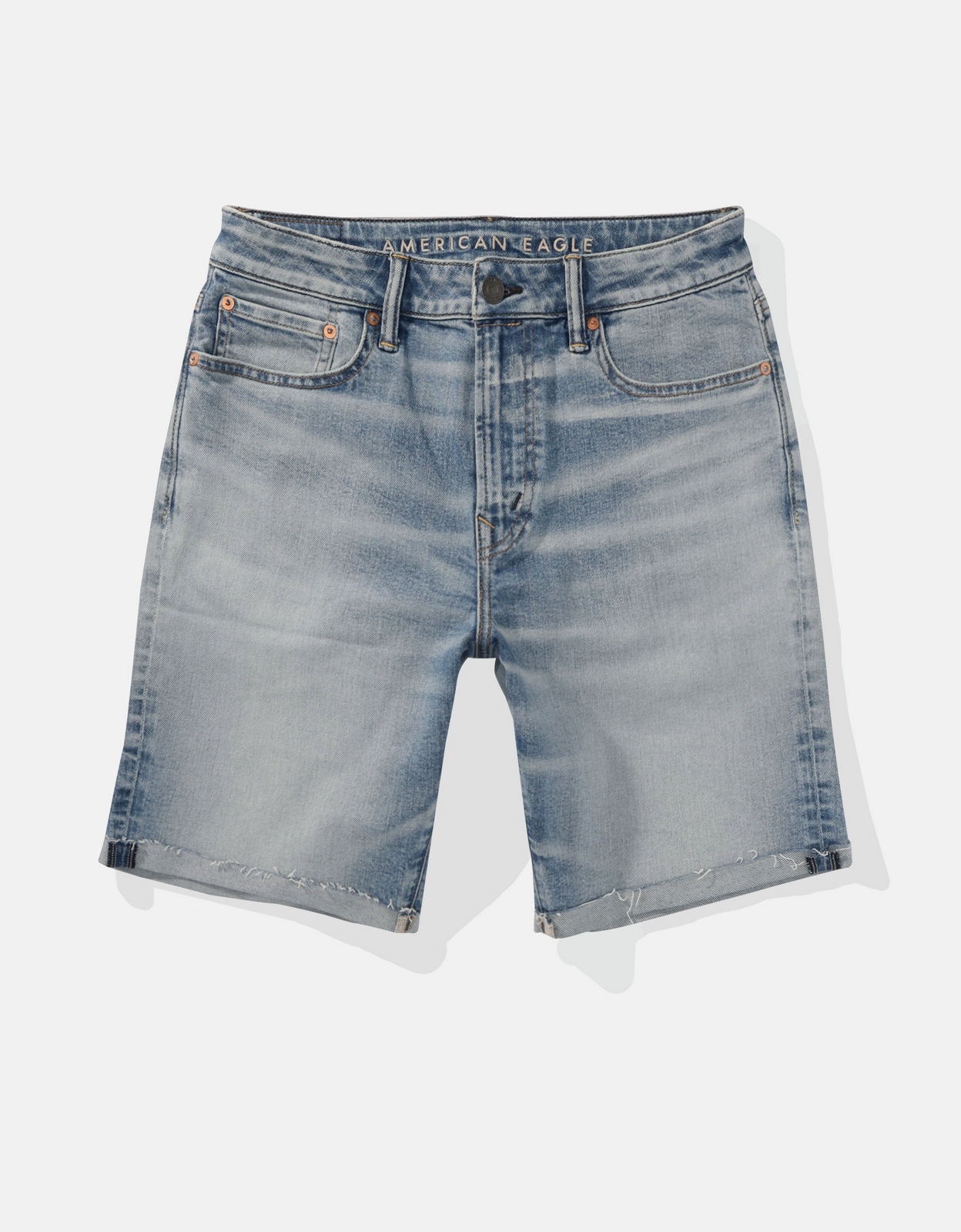 Buy AE AirFlex 9 Denim Short online American Eagle Outfitters