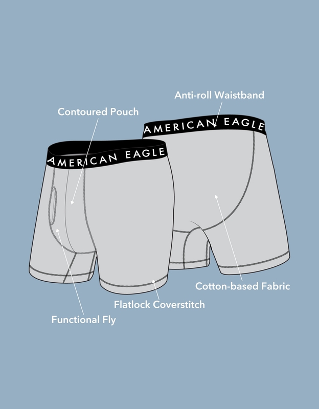 Buy LAPASA Men's Boxer Briefs Cotton Stretch Bulge Pouch Trunk Underwear  with Open Fly Multi Pack M03 Online at desertcartKUWAIT