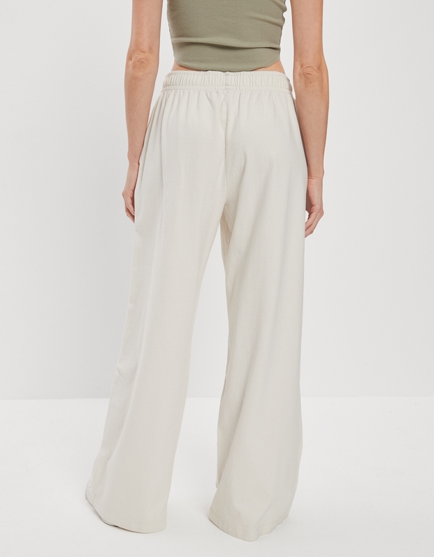 Aerie High Waisted Wide Leg Pant