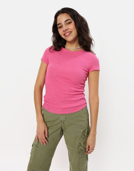 Buy Kuda Moda 2 Pack Women Seamless Short Sleeve Mock Neck Turtleneck  Blouse Top Tee Shirts Online at desertcartKUWAIT