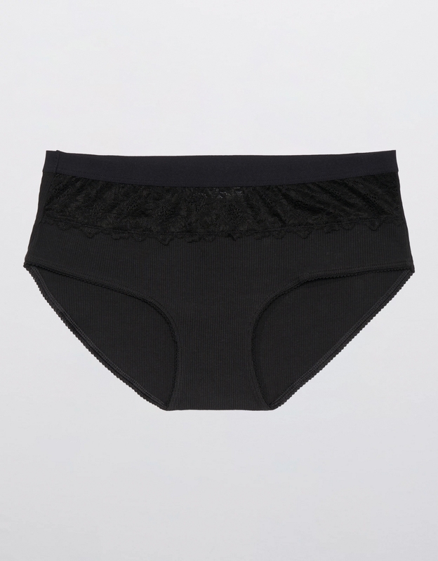 Buy Aerie Sunnie Wide Lace Boybrief Underwear online